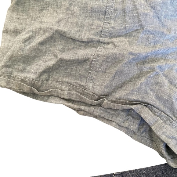 Lot of 2 size 16 Linen Shorts Athleta Cabo, Old Navy Everyday Short - Picture 8 of 16